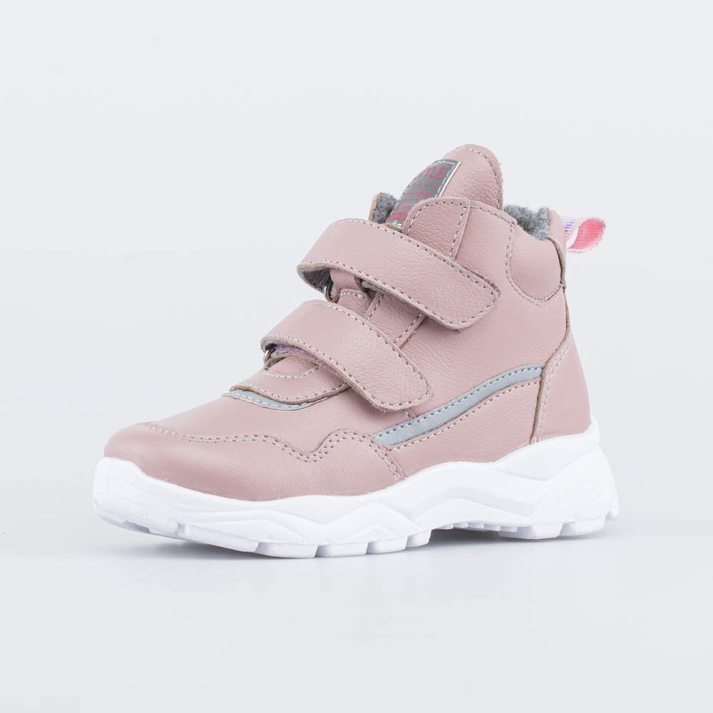 352323-37 Демисезонные ботинки на липучках Стиль розовые, все фото 1