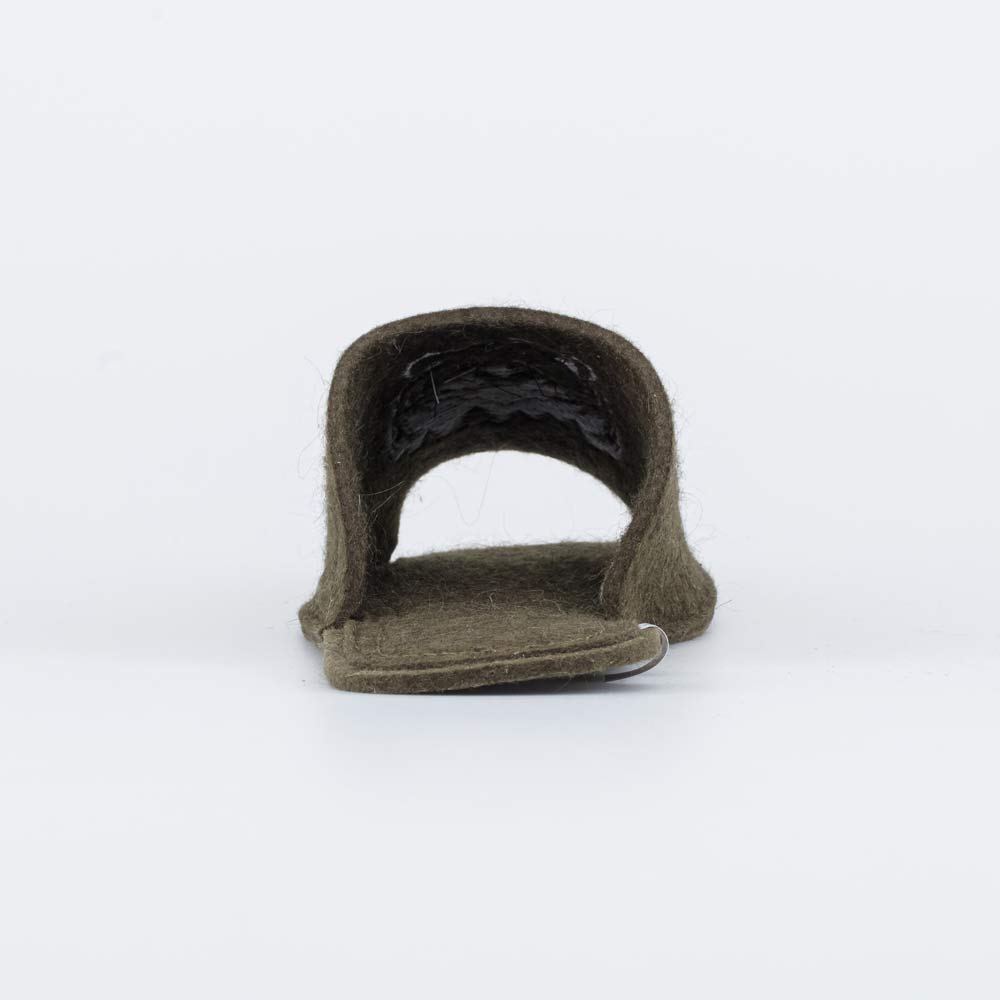 937006-03 Мужские войлочные тапочки Медведь, все фото 5