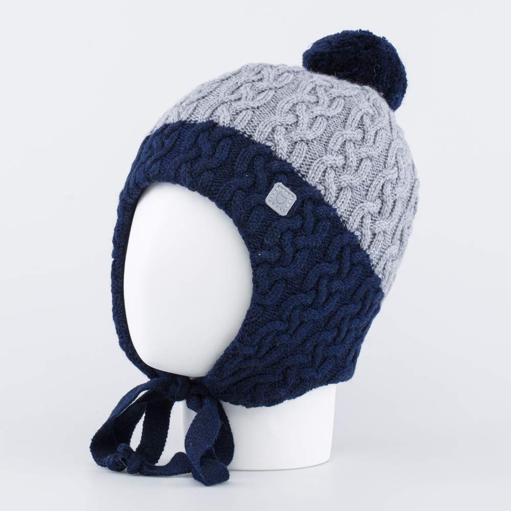 07711382-40 Шапка на завязках для мальчика, все фото 1