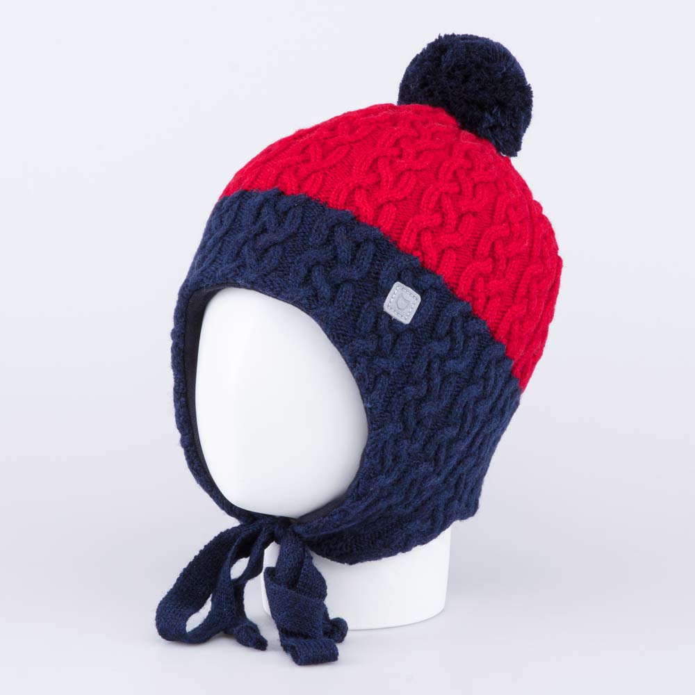 07711382-41 Шапка на завязках для мальчика, все фото 1