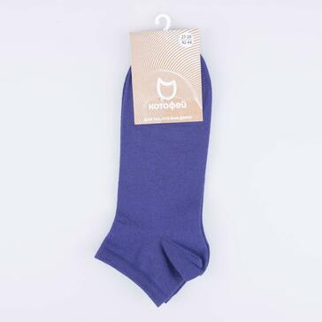 07742637-40 Ультра-короткие носки в кеды синий, все фото 2