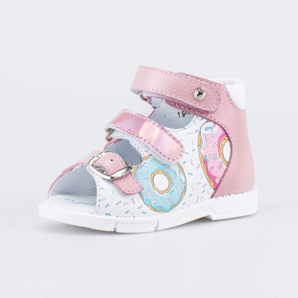 022150-22 Кожаные сандалии Первые шаги Пончик, все фото 1