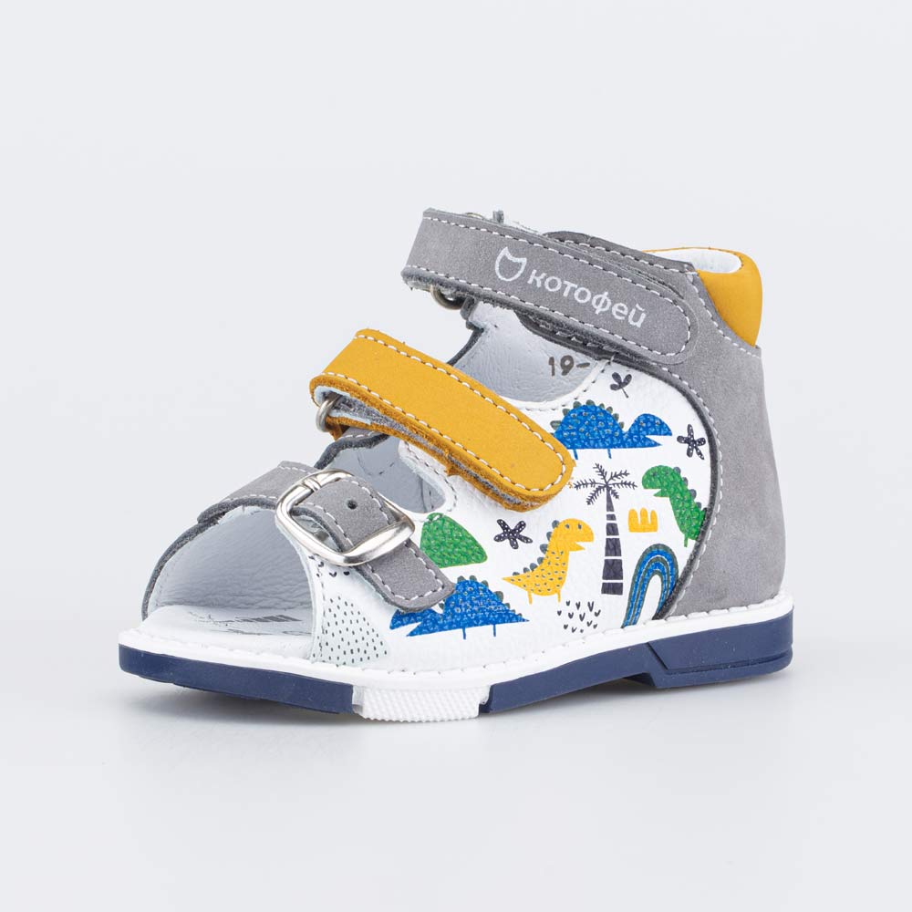 022150-23 Сандалии для первых шагов Динозаврики, все фото 1
