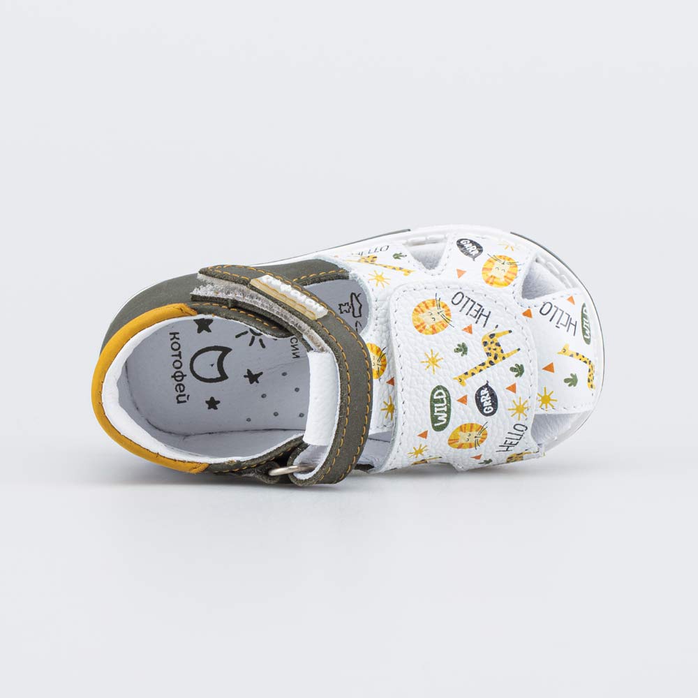 022153-21 Кожаные сандалии Первые шаги Африка, все фото 4