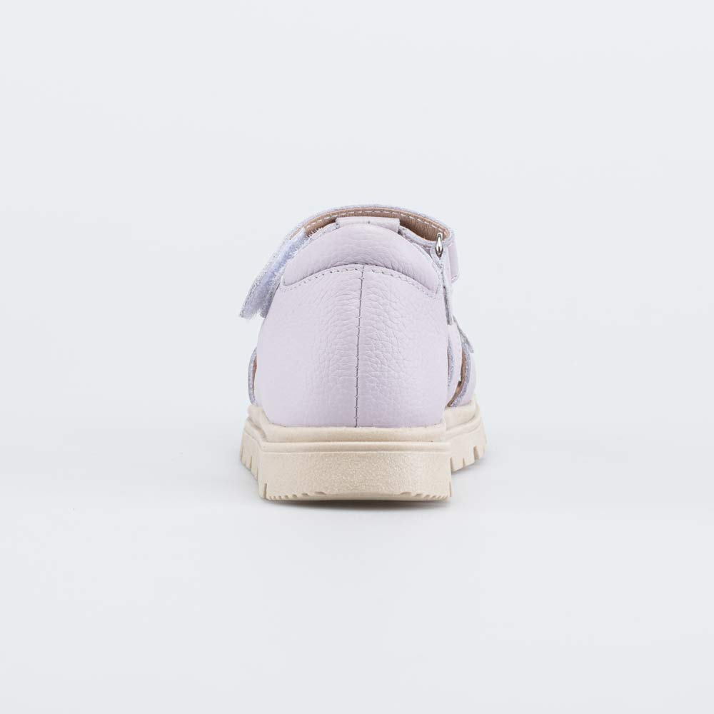 322188-22 Кожаные сандалии на липучках Нежная Лаванда, все фото 5