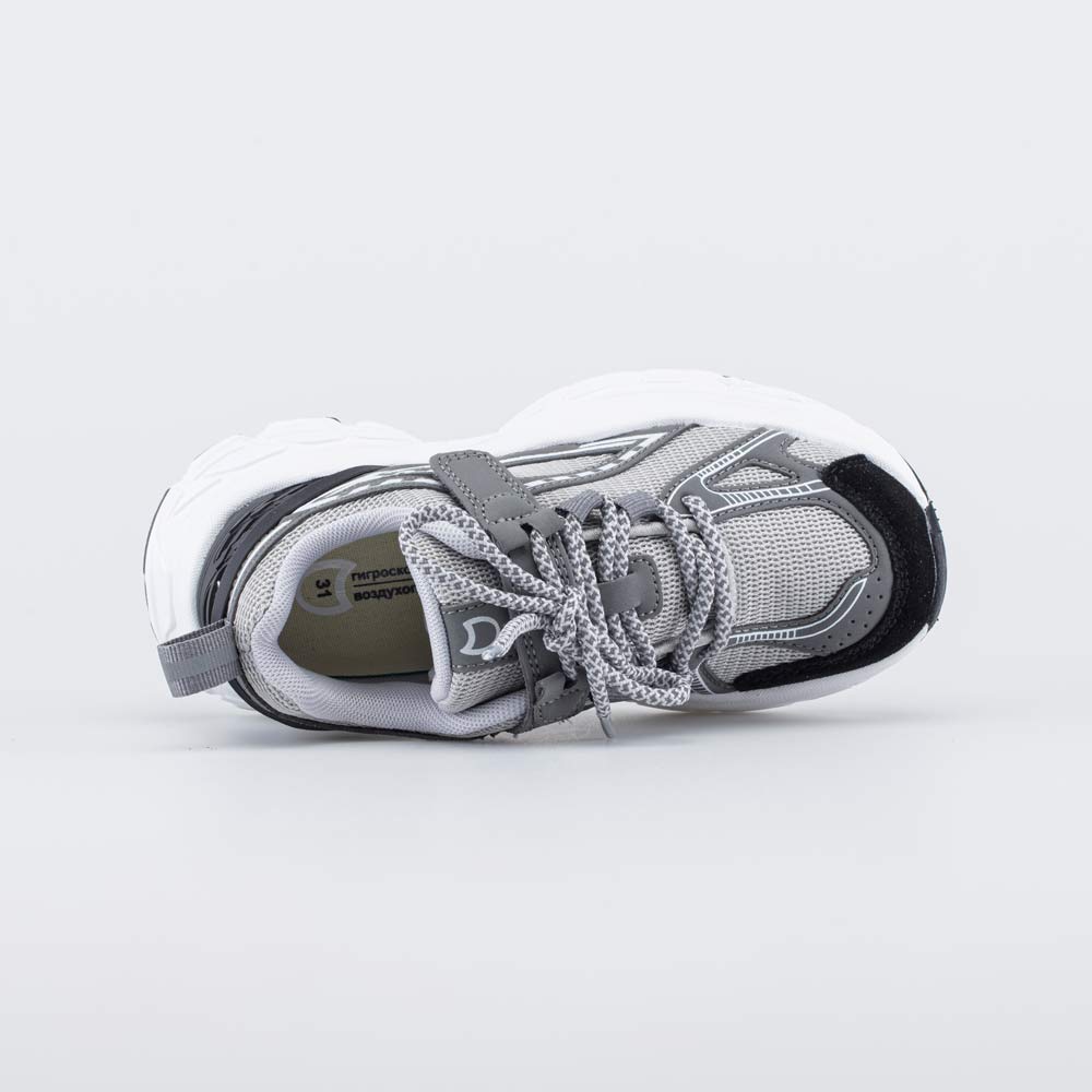 644493-13 Серые кроссовки для мальчика-подростка, все фото 4