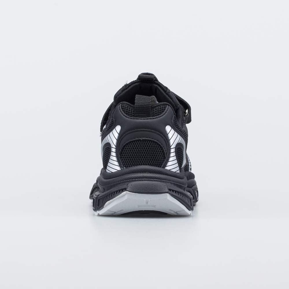 744262-12 Черные кроссовки для мальчика-подростка, все фото 5
