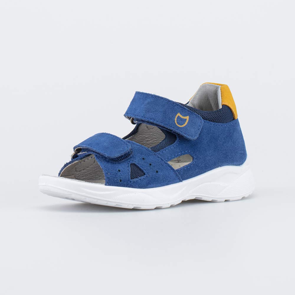 322192-23 Кожаные сандалии для мальчика Синий, все фото 1