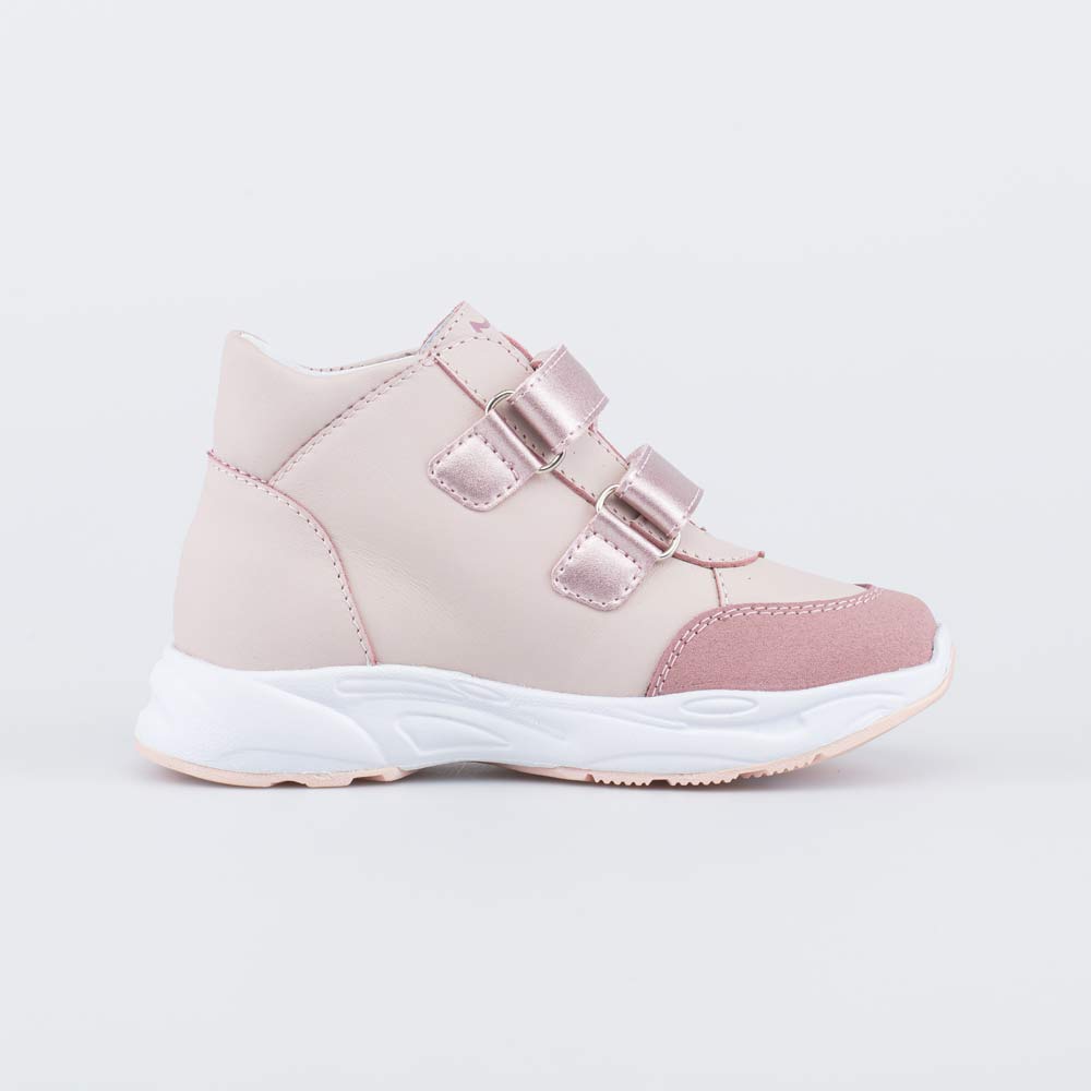 352380-22 Кожаные ботинки на липучках , все фото 2