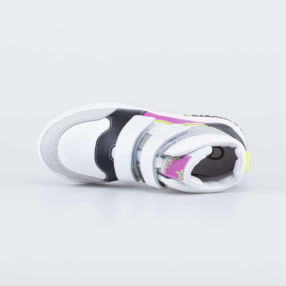 552312-22 Кожаные ботинки на липучках, все фото 4