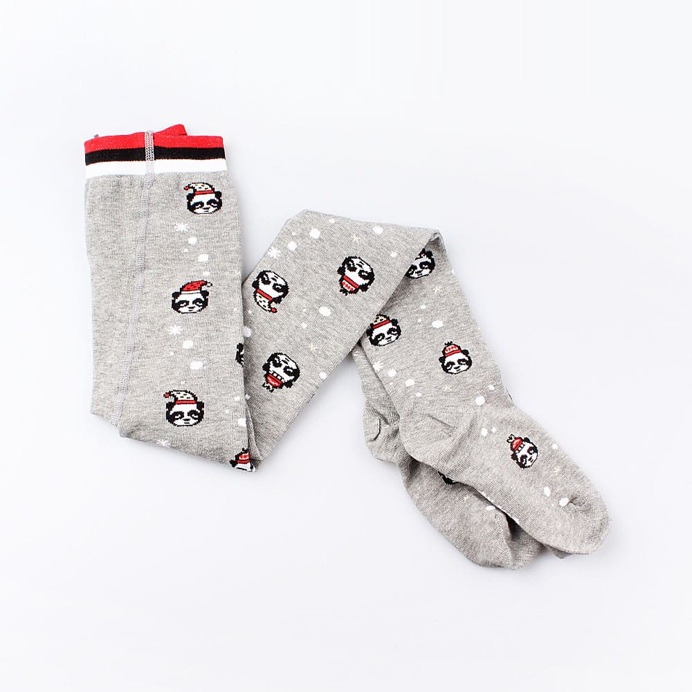 07732357-40 Колготки детские Новогодние серые, все фото 1