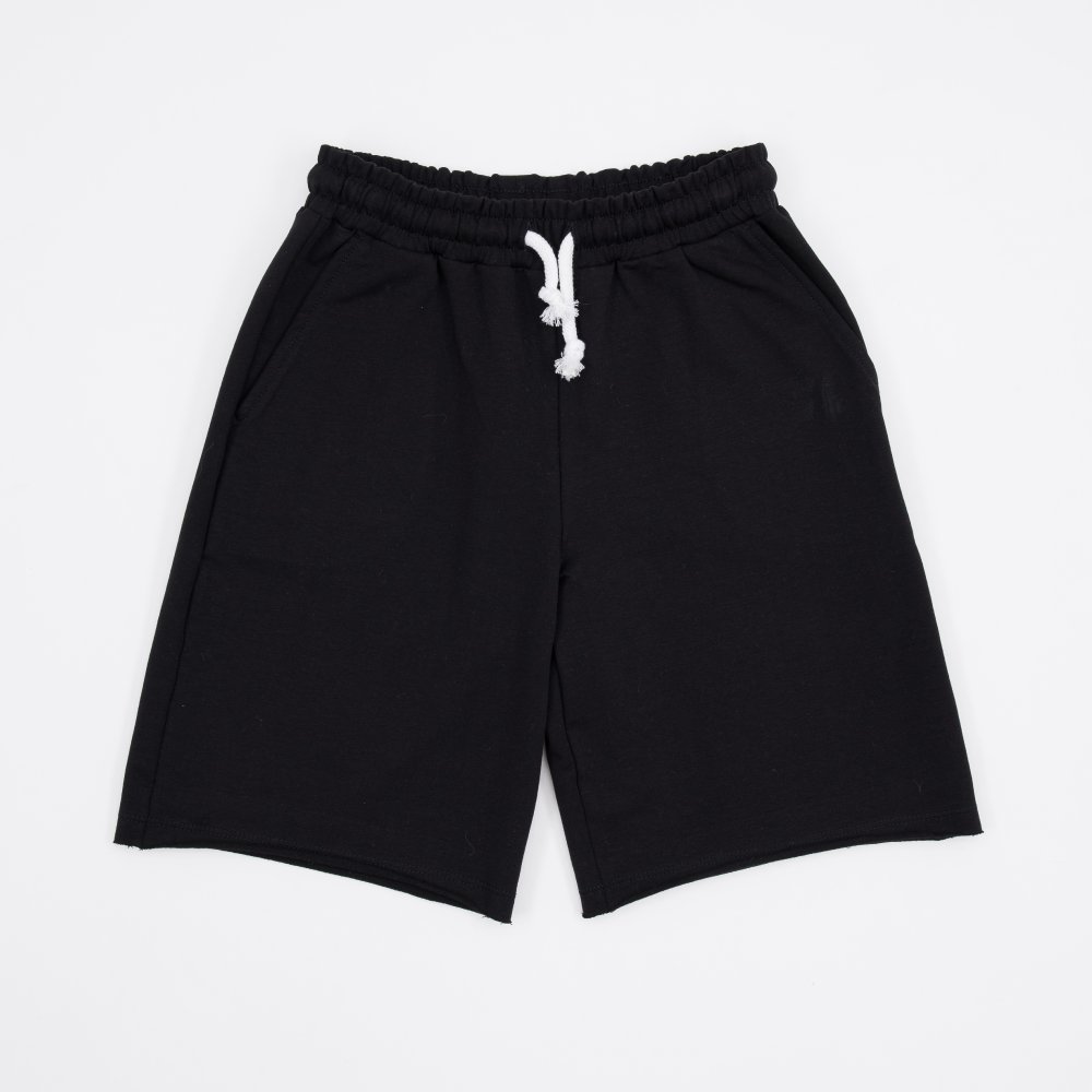 07762039-40 Шорты хлопковые для мальчика черный, все фото 1