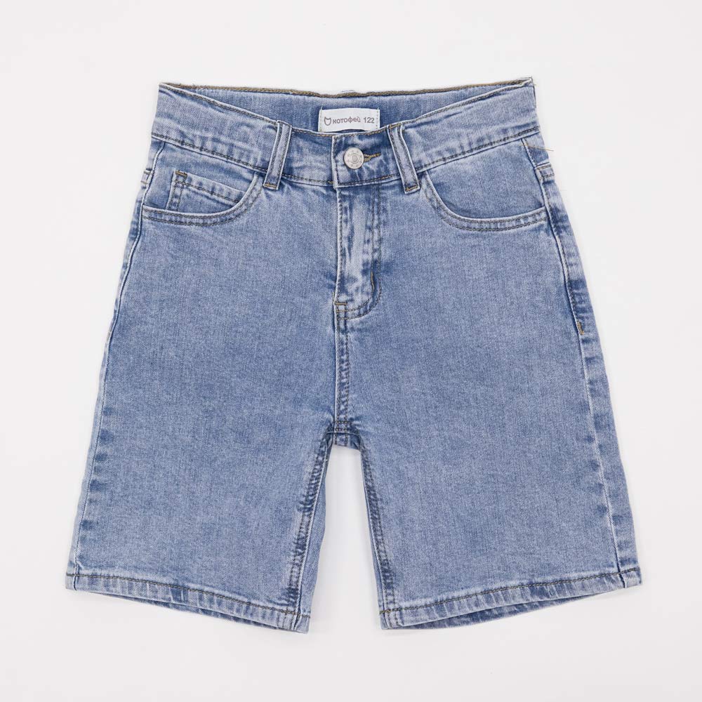 07762042-40 Прямые шорты для мальчика джинс, все фото 1
