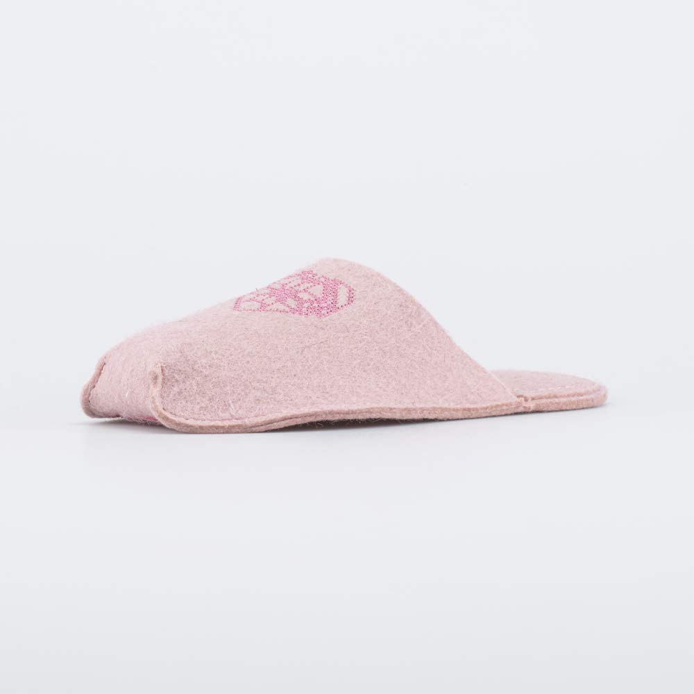 837009-01 Женские войлочные тапочки Сердце , все фото 1