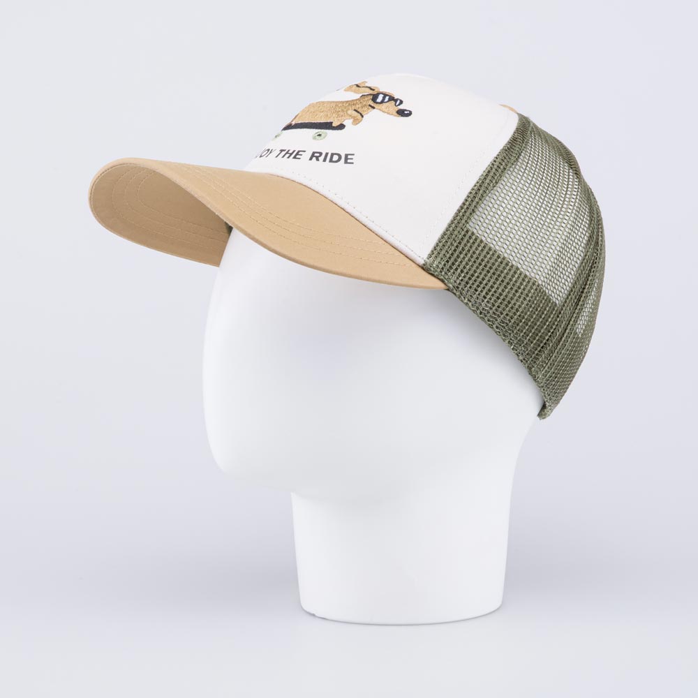 07709114-40 Кепка-бейсболка с сеточкой Такса-скейтер, все фото 2