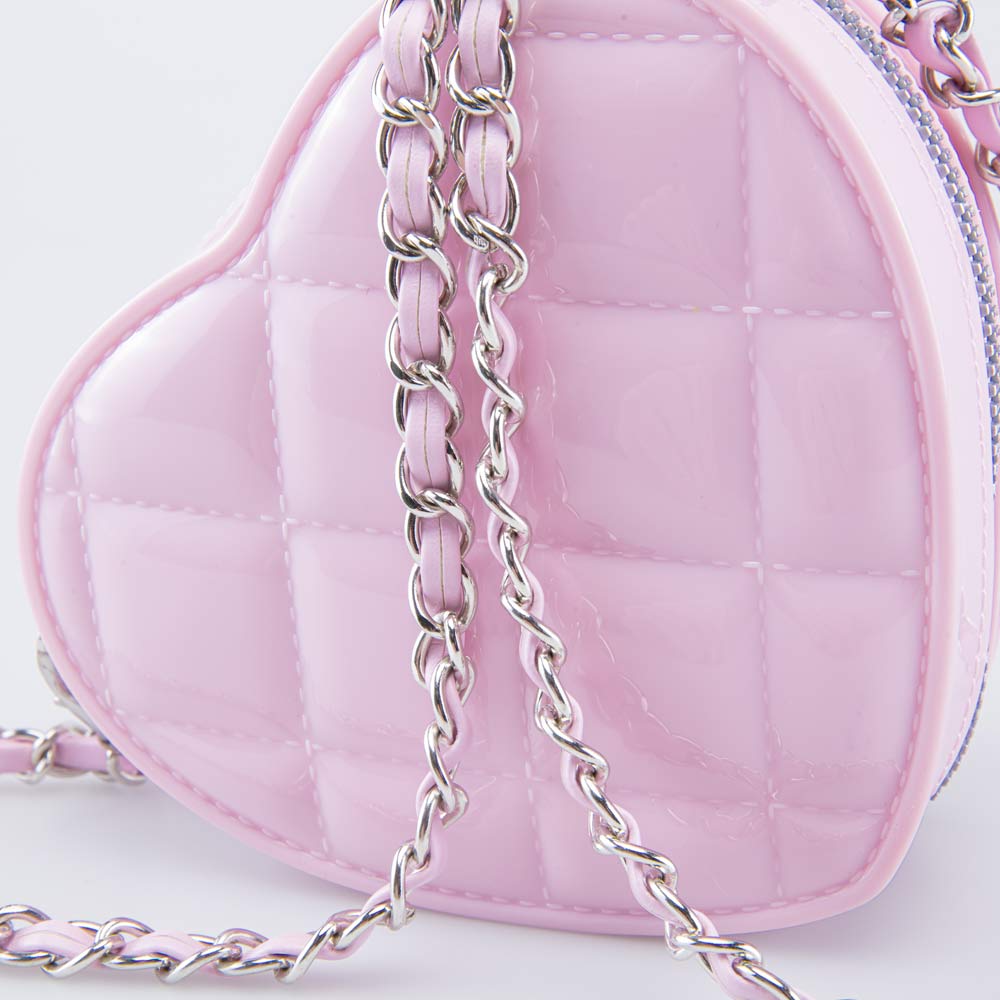 02802367-40 Сумка кросс-боди детская Сердце розовый, все фото 5