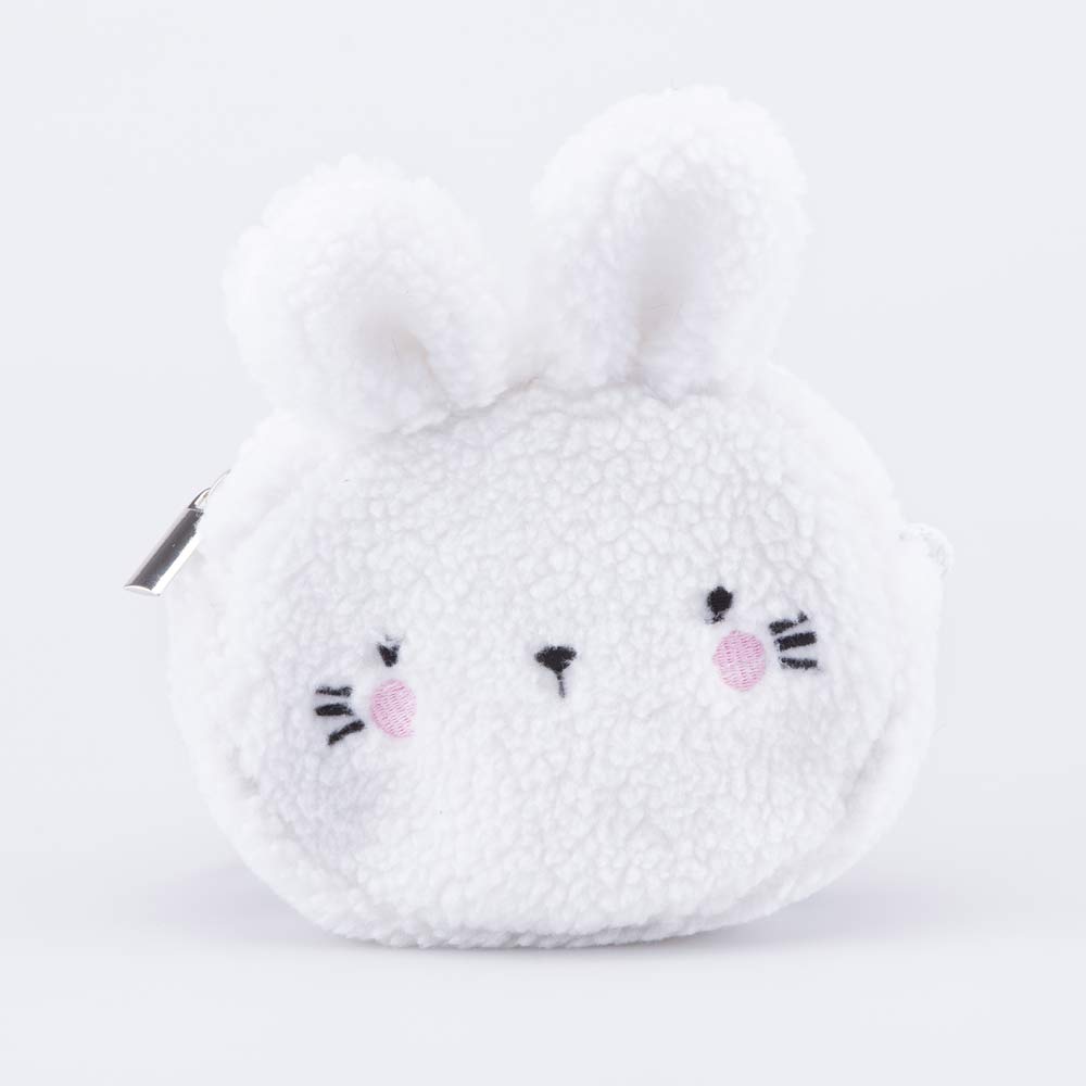 02802368-40 Сумка детская Пушистый зайка белый, все фото 1