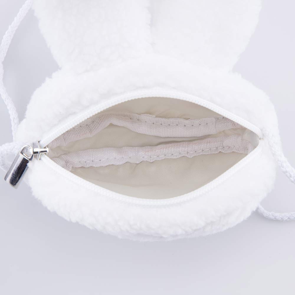 02802368-40 Сумка детская Пушистый зайка белый, все фото 4