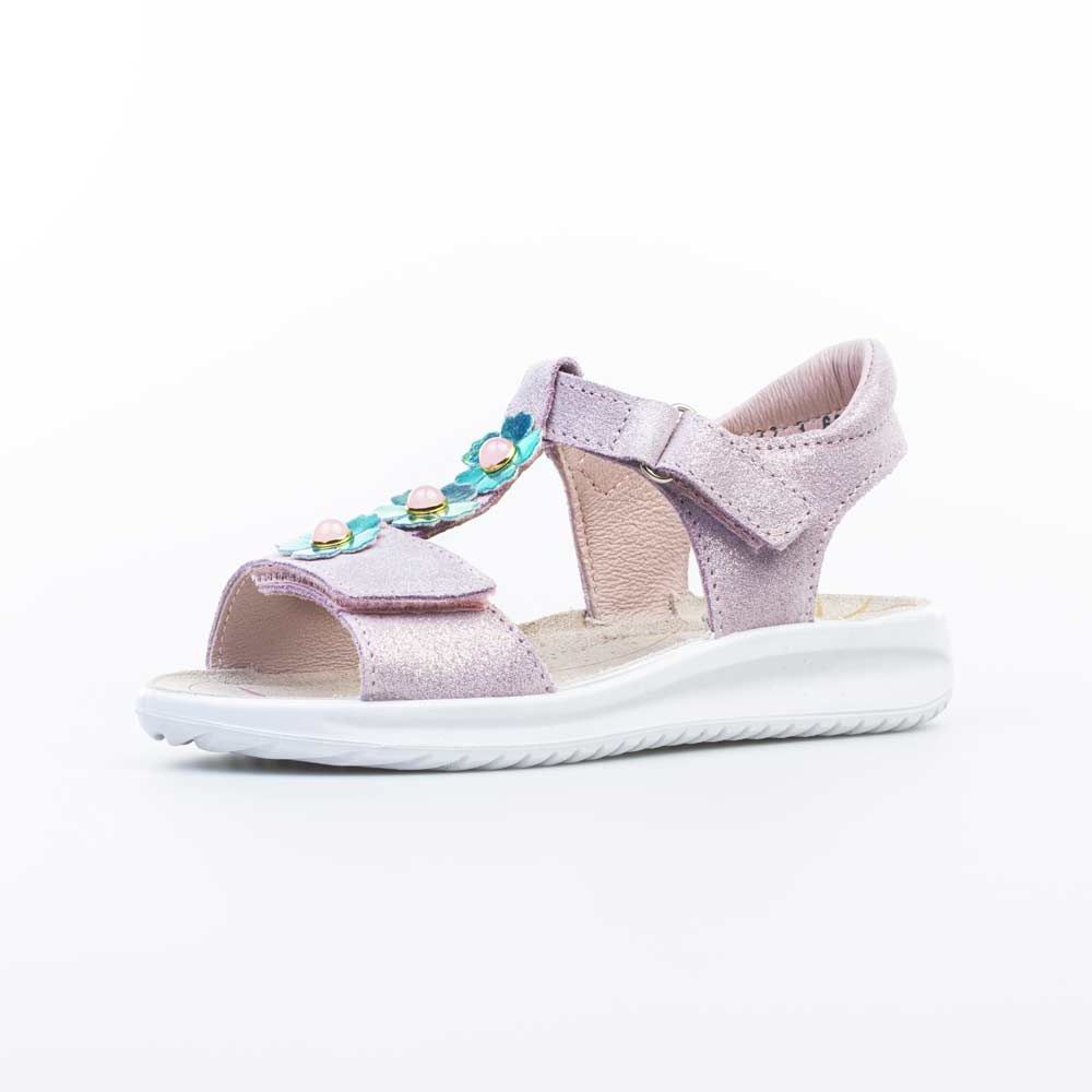 422075-21 Босоножки для девочки из натурального нубука, все фото 1