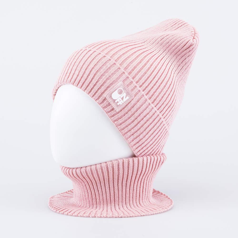 07804002-41 Комплект детский шапка+снуд розовый, все фото 1