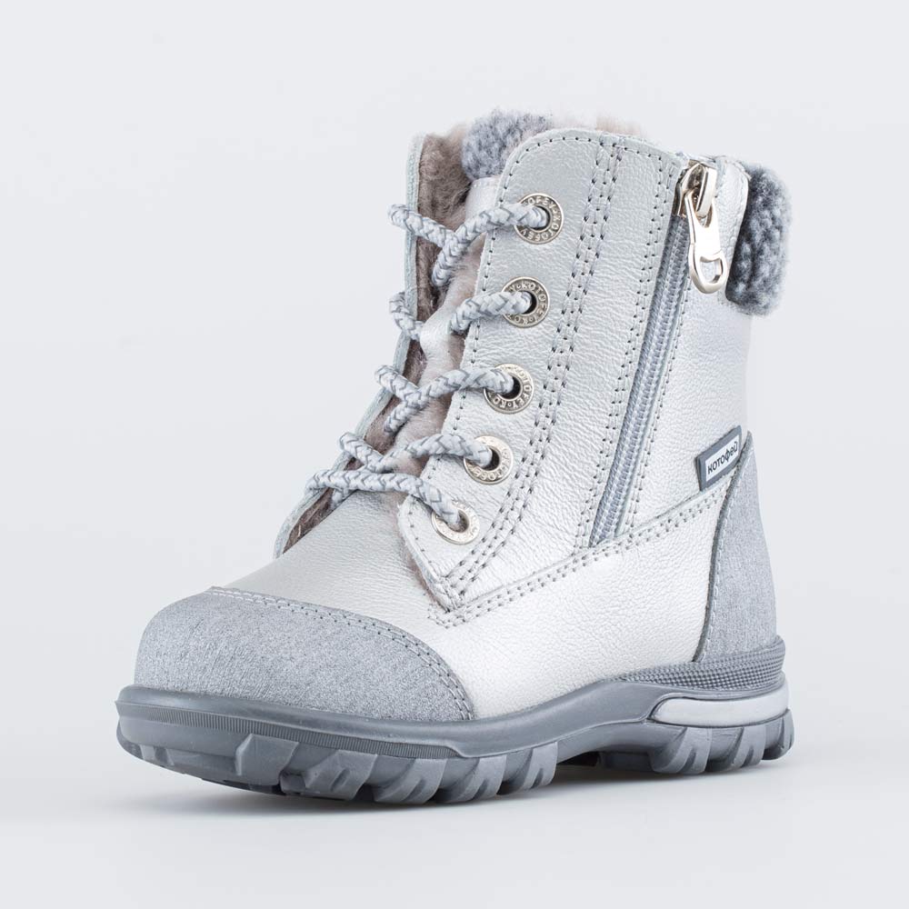 152296-55 Зимние ботинки на молнии для девочки, все фото 1