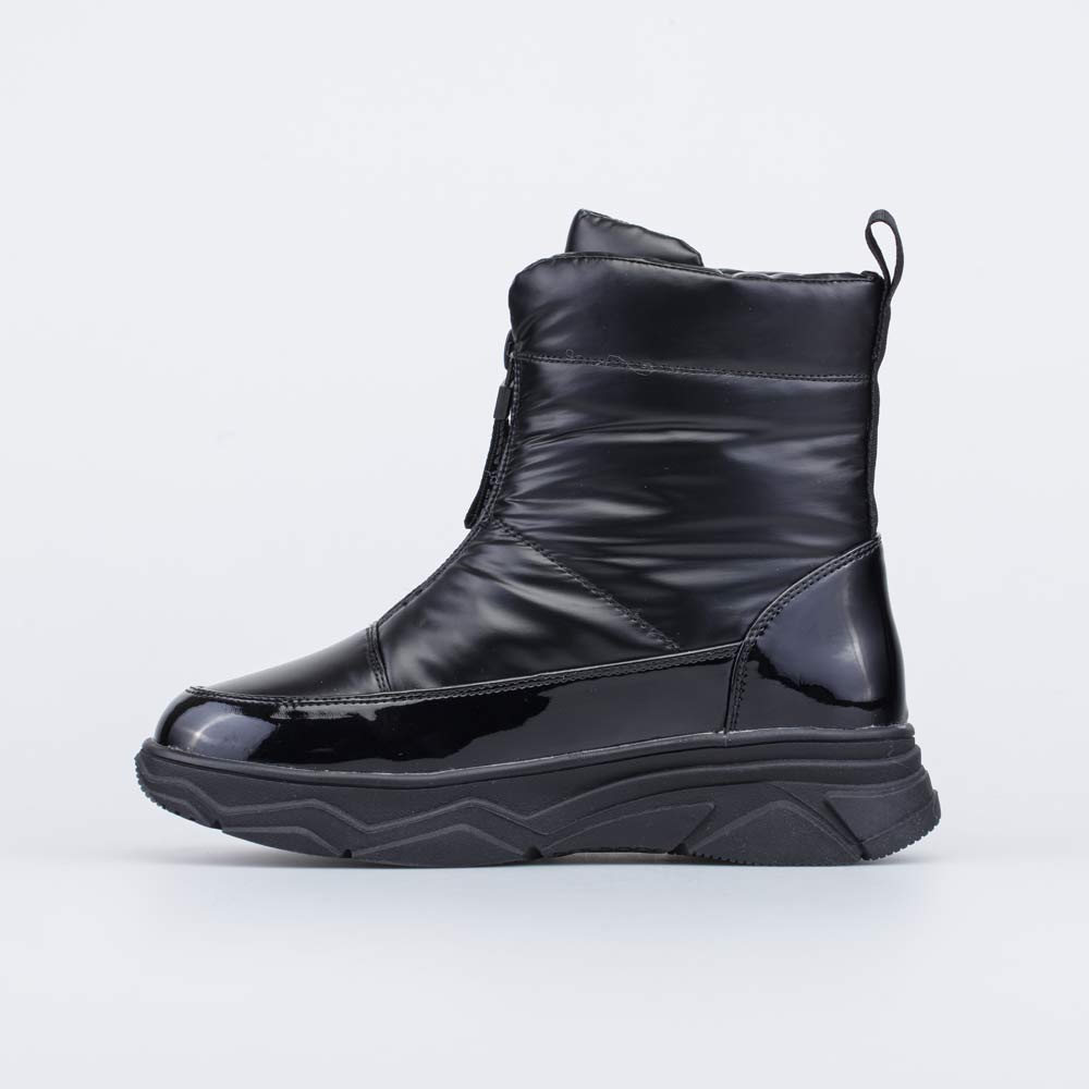 554076-43 Ботинки-дутики для девочки черный, все фото 2