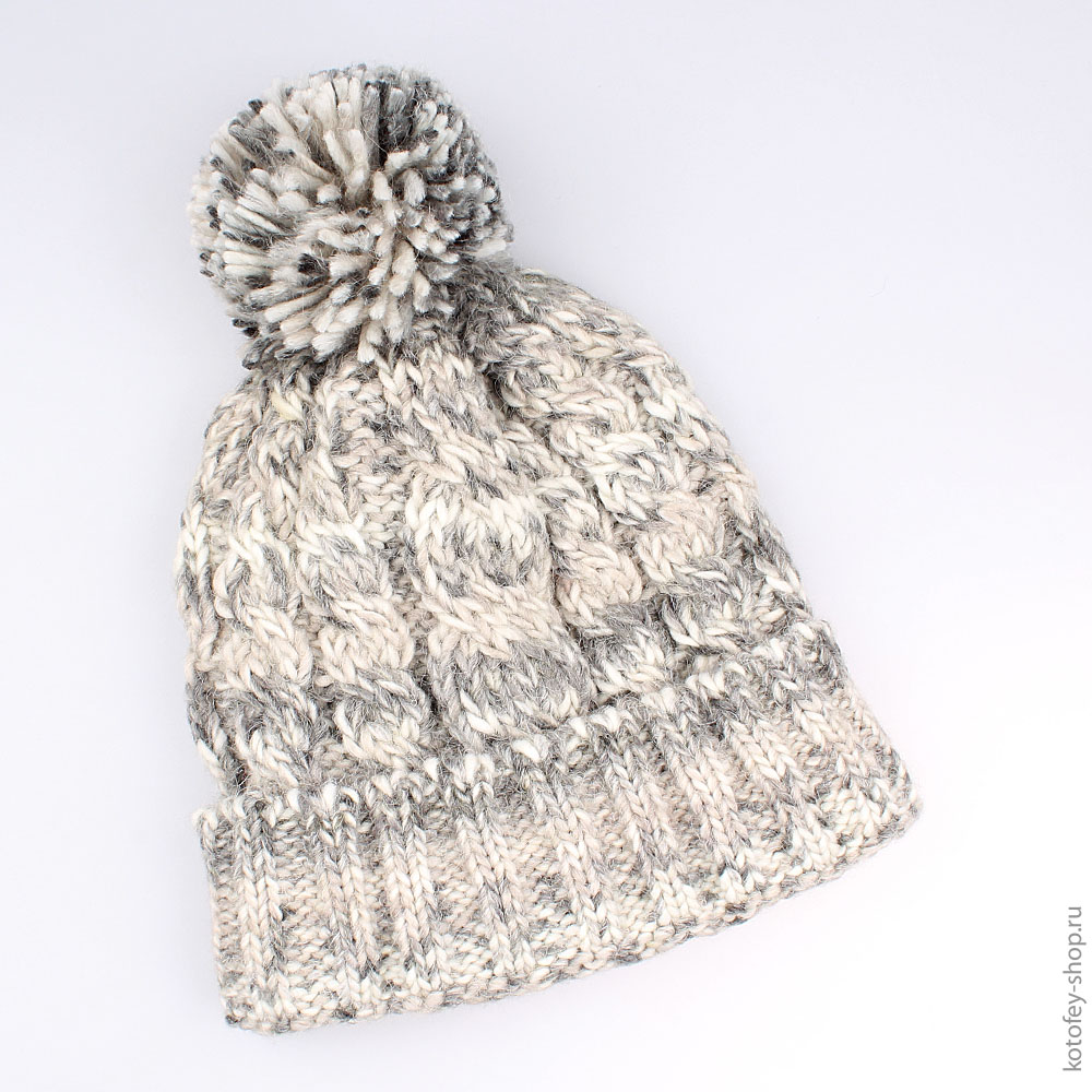 07811089-20 Шапка зимняя серая, все фото 1