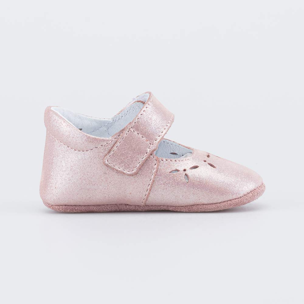 002137-21 Кожаные пинетки на липучке , все фото 2