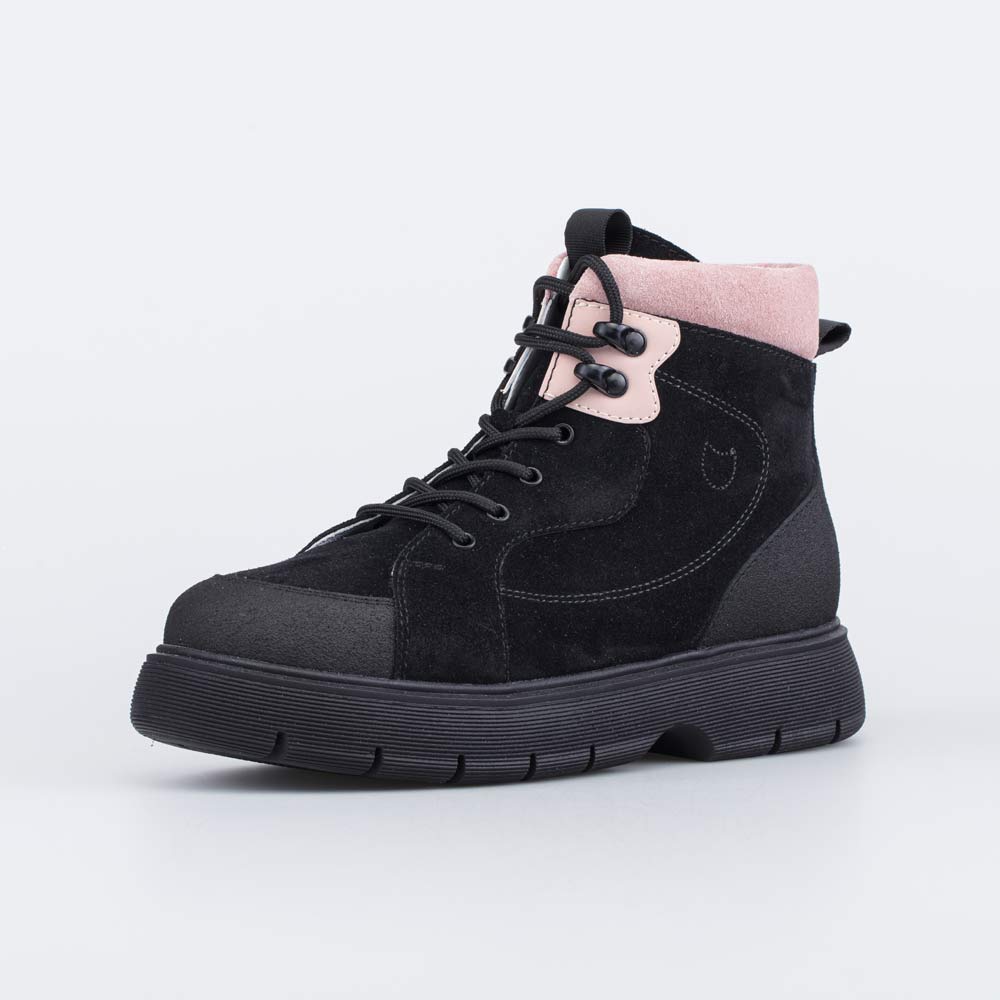 552314-22 Кожаные демисезонные ботинки , все фото 1