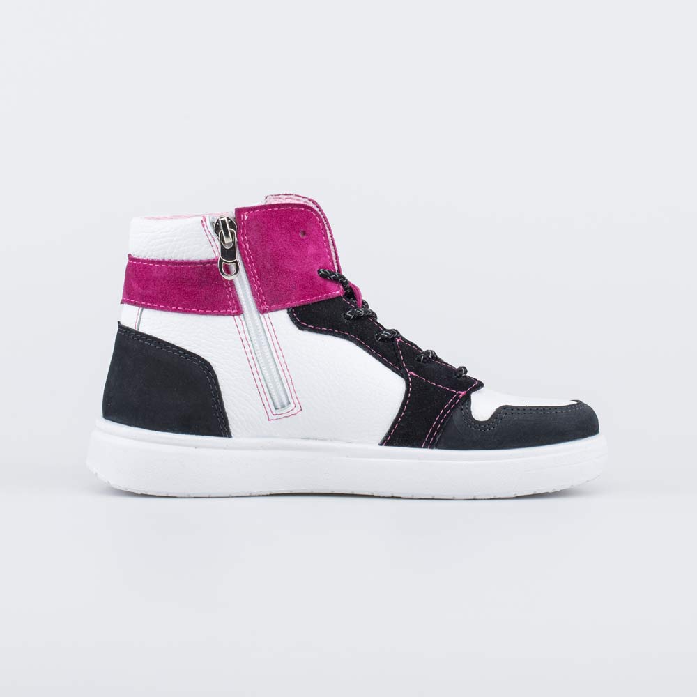 652200-14 Кожаные ботинки для девочки-подростка, все фото 2