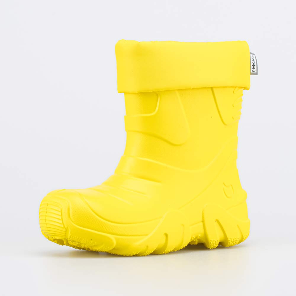 665014-11 Сапоги из ЭВА утепленные желтый, все фото 1