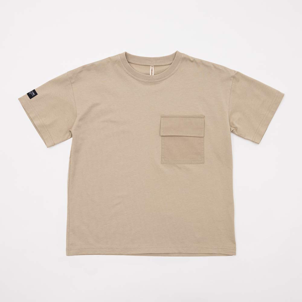 07764092-40 Футболка из кулирки для мальчика бежевый, все фото 1