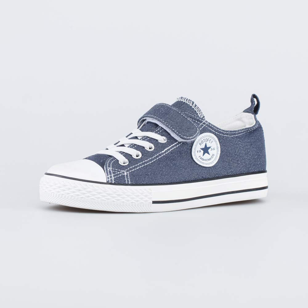 531280-12 Блестящие синие кеды, все фото 1