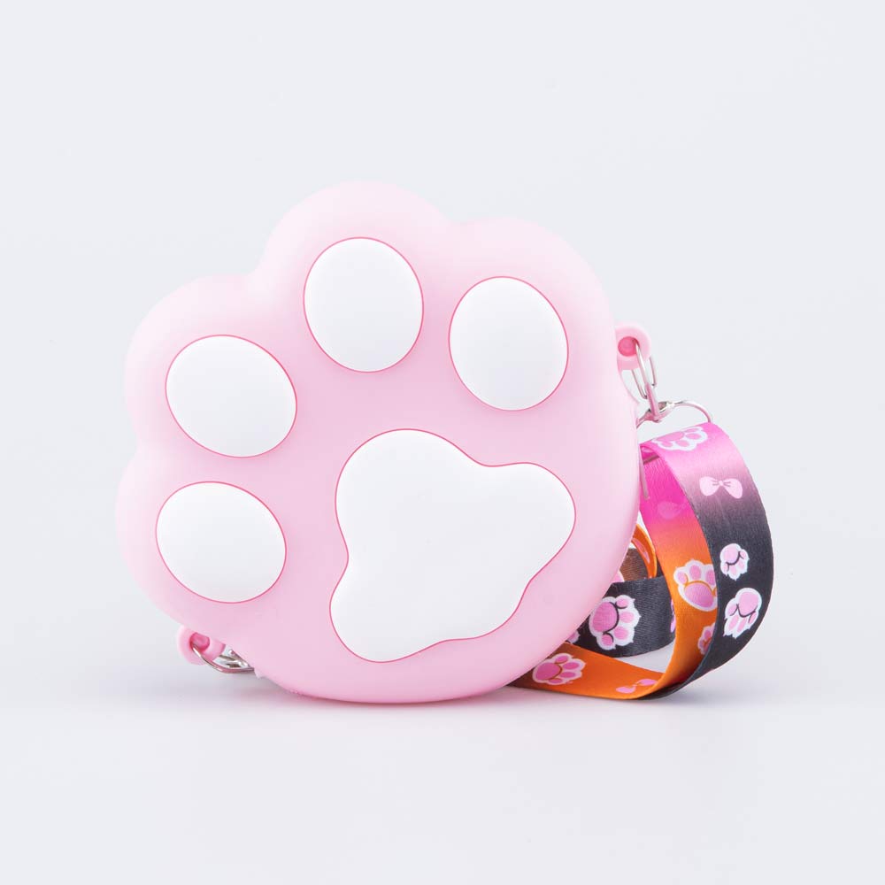 02802375-40 Силиконовая сумка-игрушка детская розовый, все фото 1
