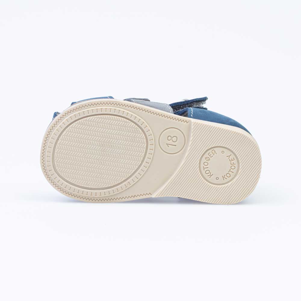 022121-21 Сандалии из натурального нубука для мальчика, все фото 3