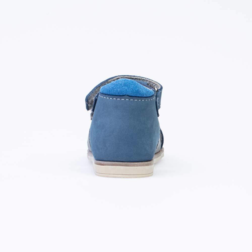 022121-21 Сандалии из натурального нубука для мальчика, все фото 5