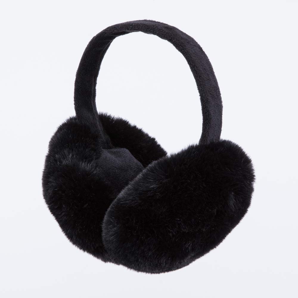 07811957-40 Меховые наушники для девочки Черный, все фото 2