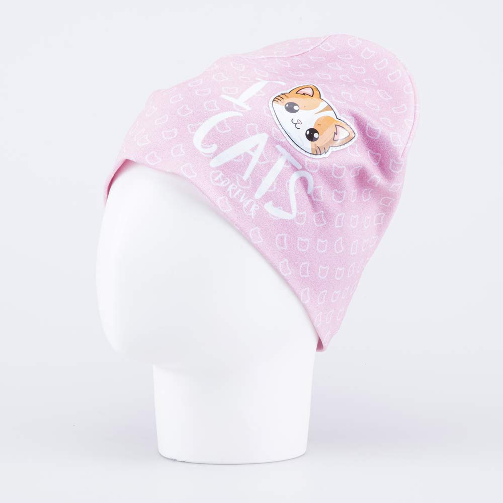 07811976-41 Шапка для девочки Милый котик, все фото 1