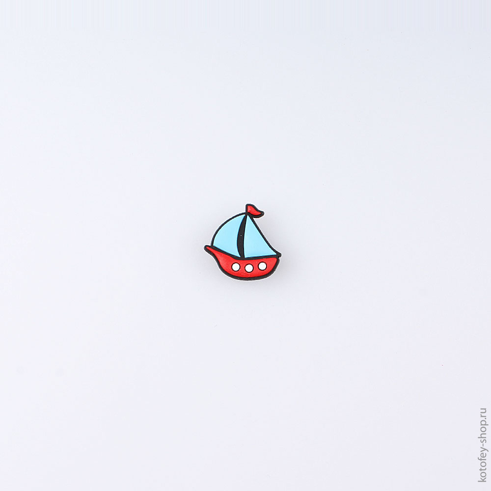 03014002-40 Украшение для обуви Парусник, все фото 1