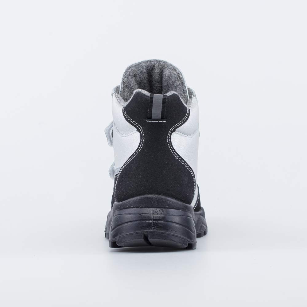 552256-33 Демисезонные ботинки на липучках STYLE серебристые, все фото 5