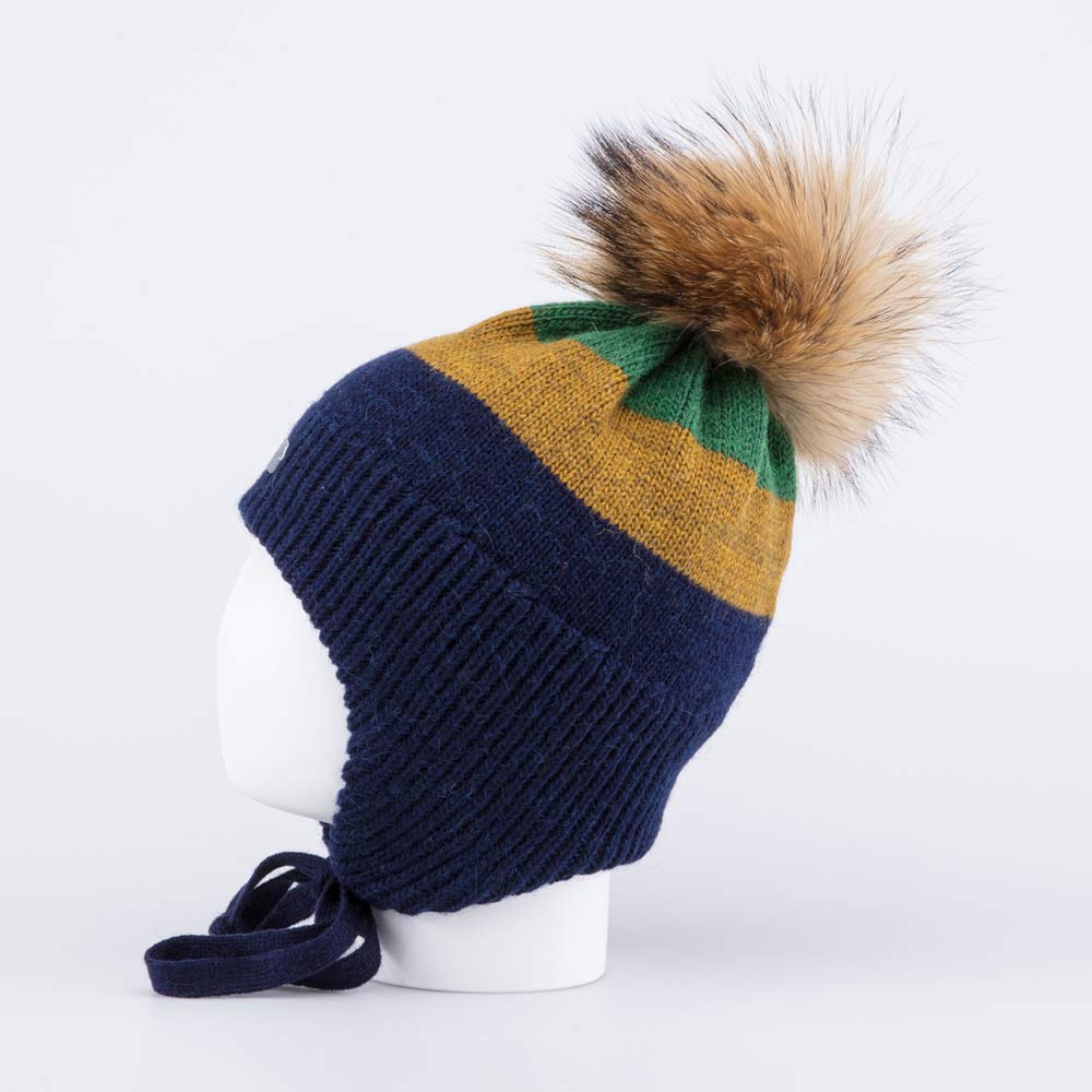 07711569-40 Шапка на завязках для мальчика, все фото 2