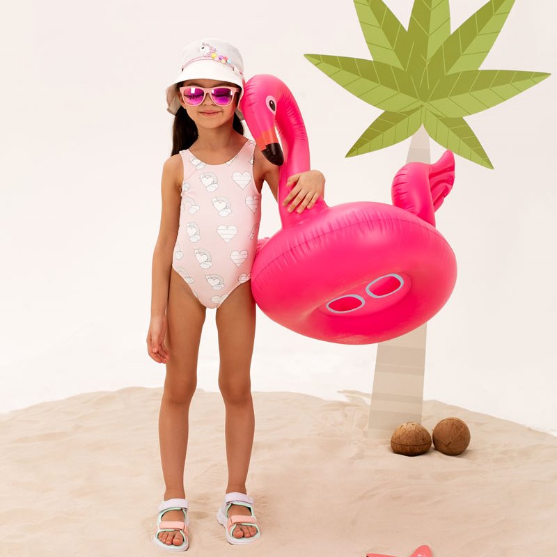 07852030-41 Купальник для девочки розовый, все фото 6