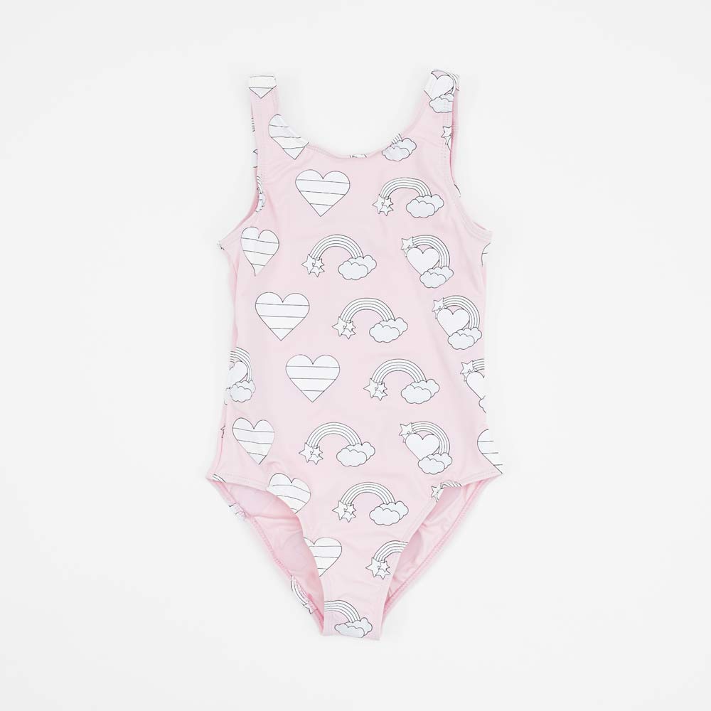 07852030-41 Купальник для девочки розовый, все фото 1
