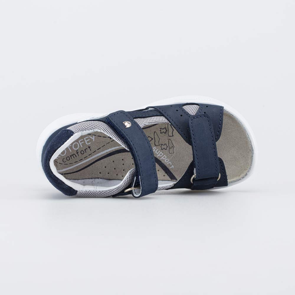 422085-23 Детские велюровые сандалии 1936 , все фото 4