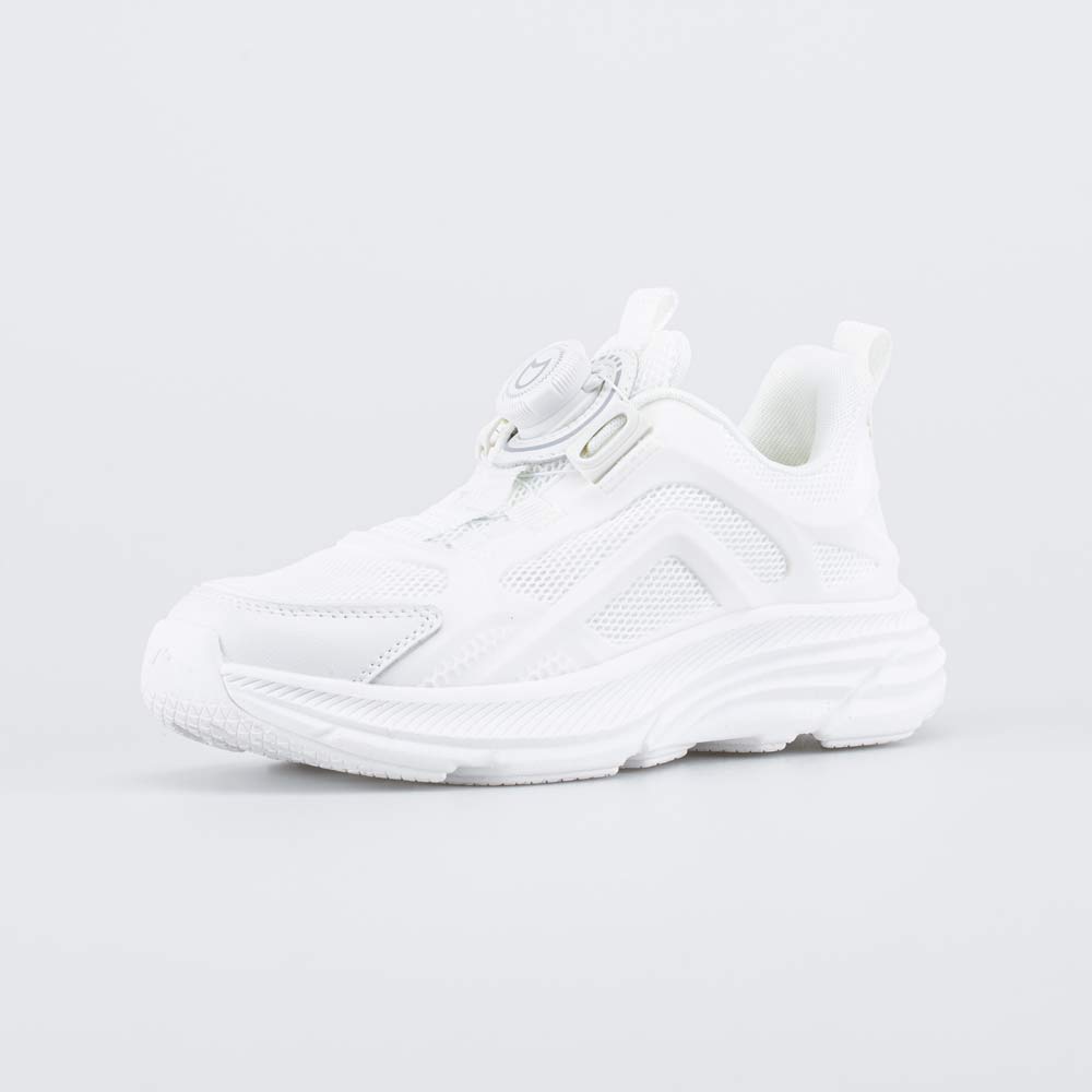 744243-11 Белые кроссовки с системой быстрой шнуровки , все фото 1