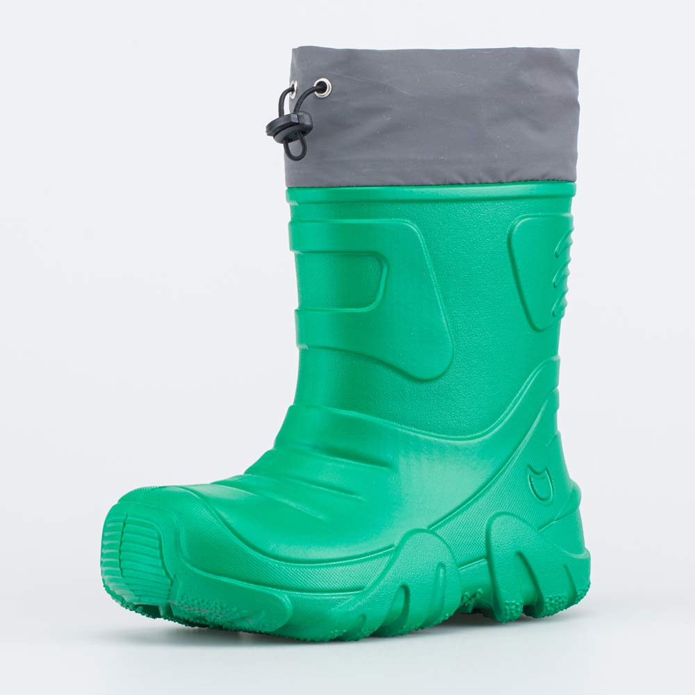 665015-13 Сапожки из ЭВА утепленные зеленый, все фото 1
