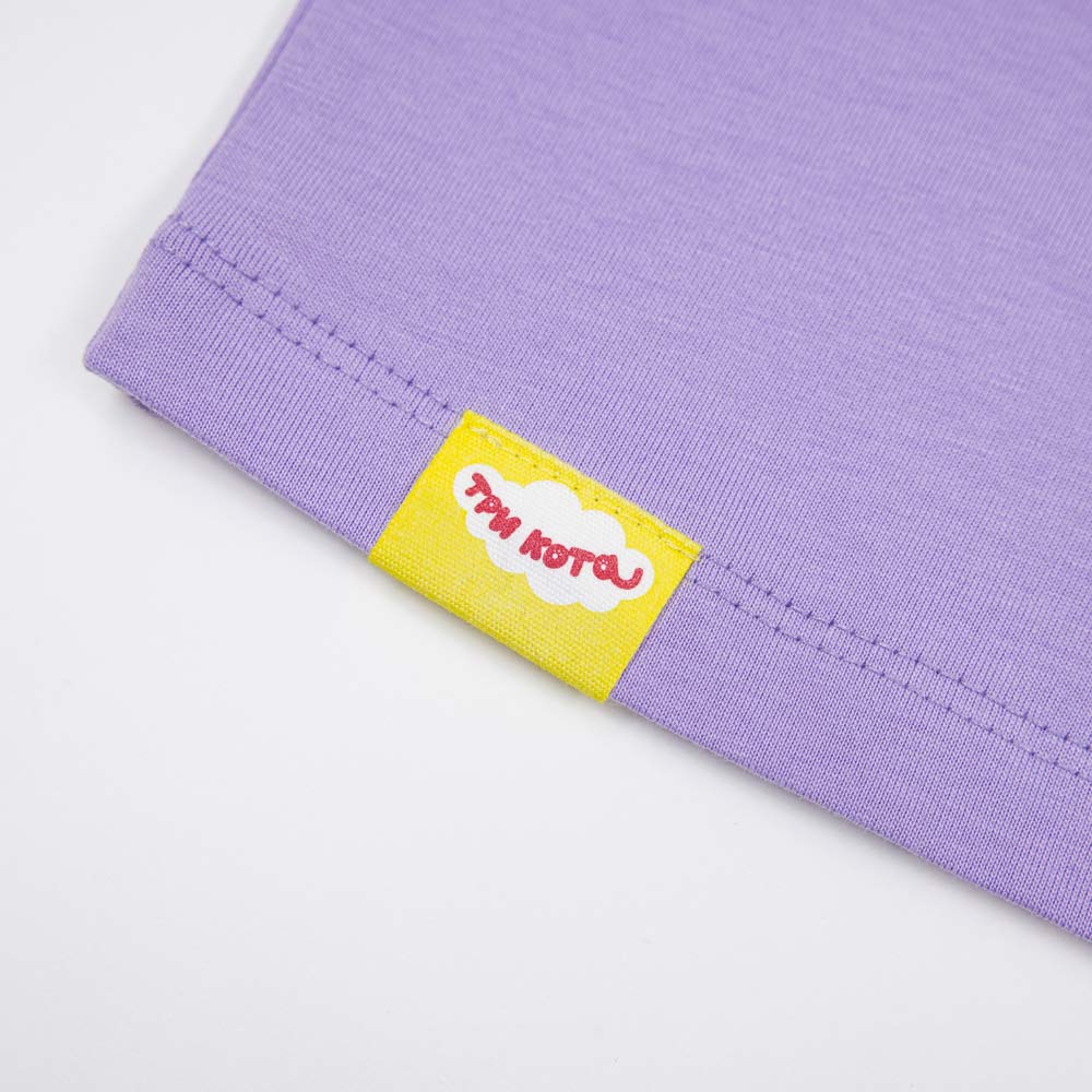 07802048-42 Футболка из кулирки Три кота сиреневый, все фото 3