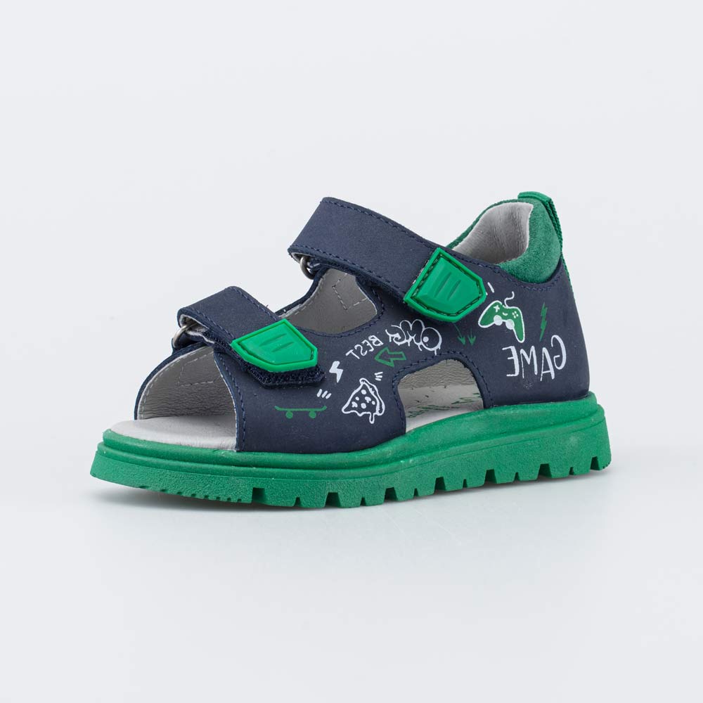 322193-21 Кожаные сандалии Игра, все фото 1