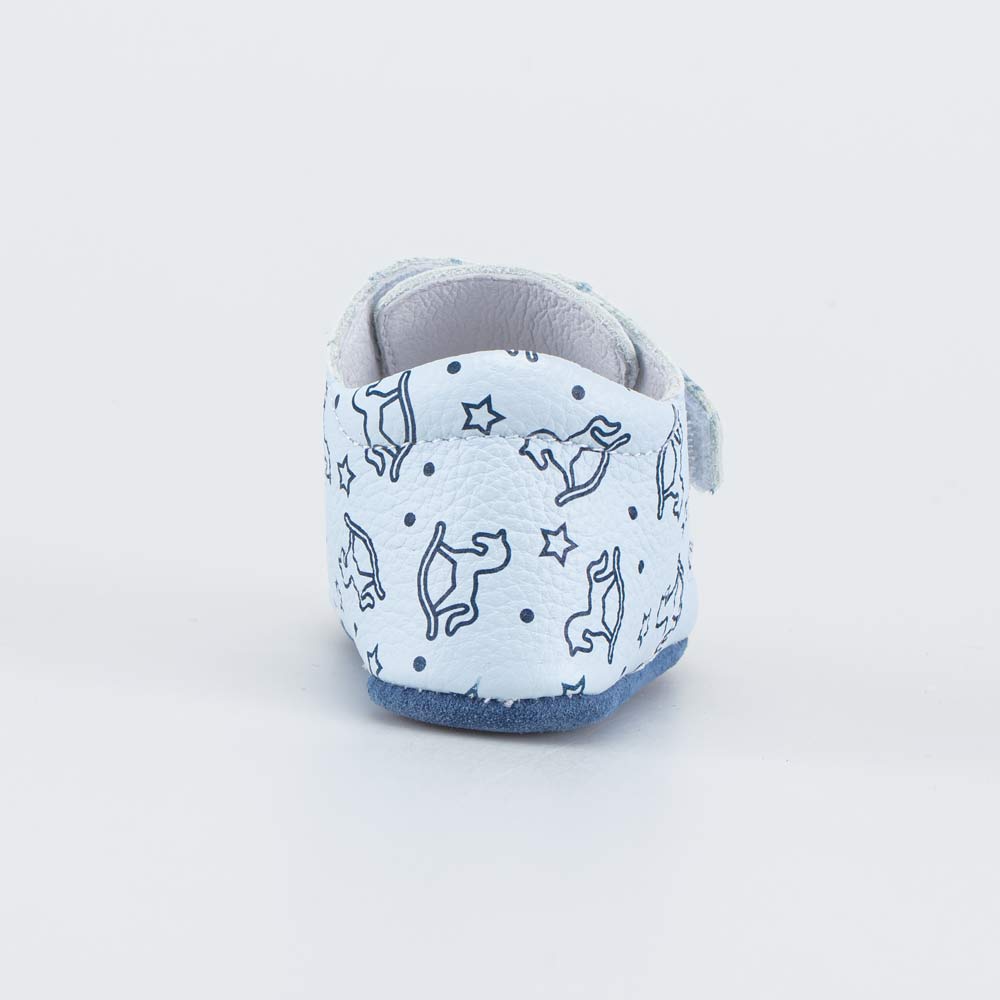 002138-23 Кожаные пинетки с липучкой Коняшка , все фото 5