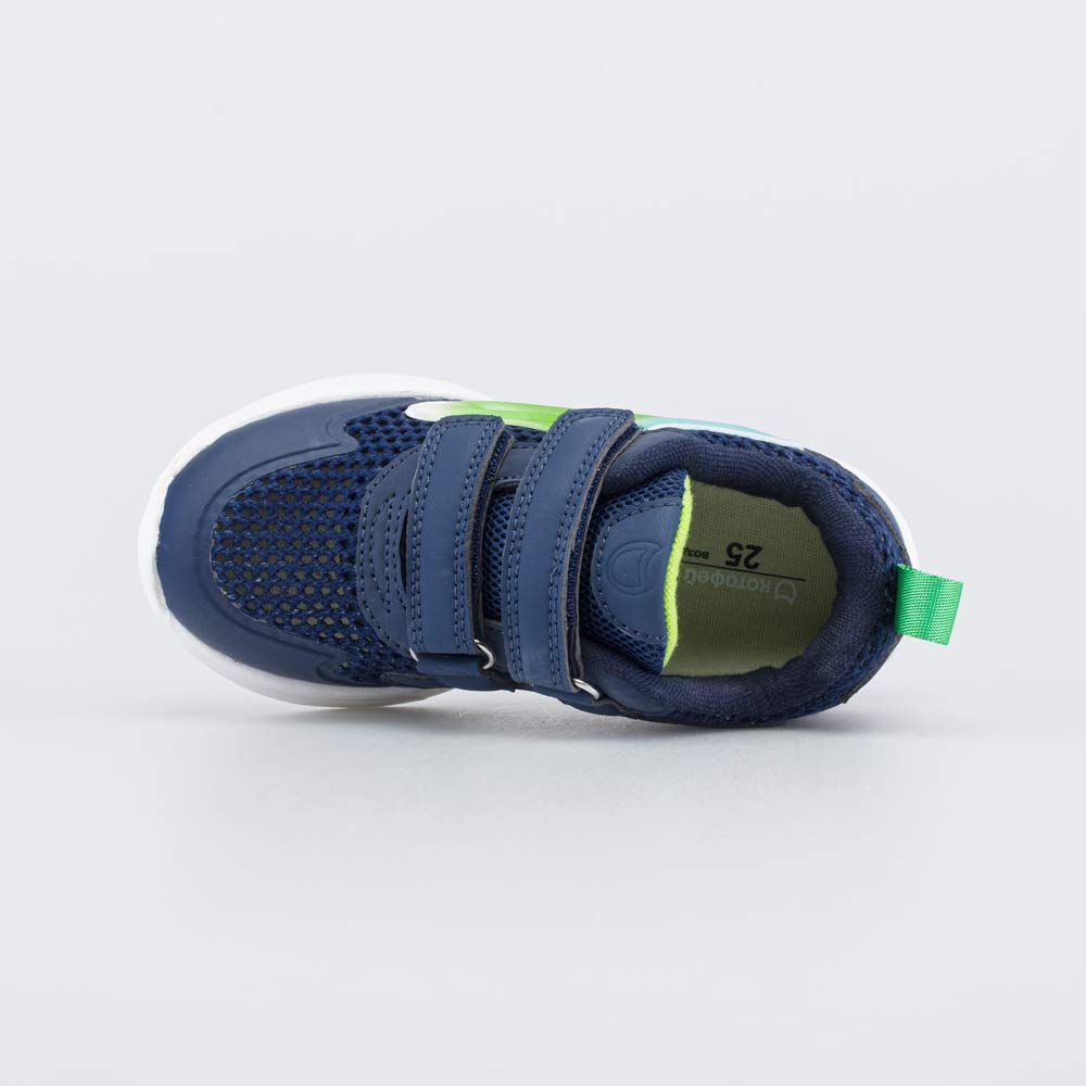 144283-12 Светящиеся кроссовки сеточкой , все фото 3